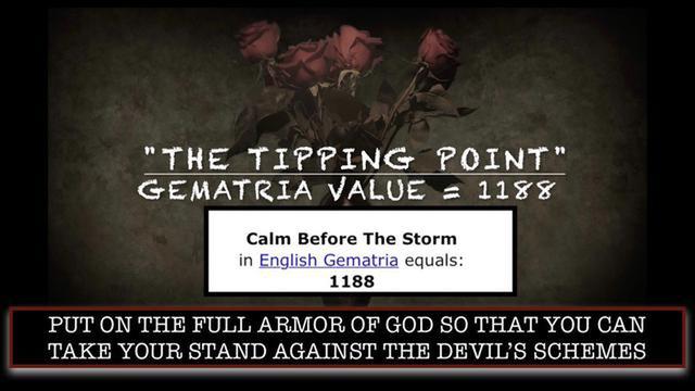 TIPPING POINT: "Put on the Full Armor of God so You Can Take Your Stand Against the Devil's Schemes" 22-11-2021