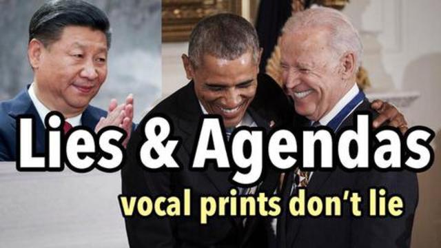 Vocal Prints: Biden Body Double, Xi Jinping Goals, Obama, Trump, & more w/ Sharry Edwards (1of2) 31-10-2021