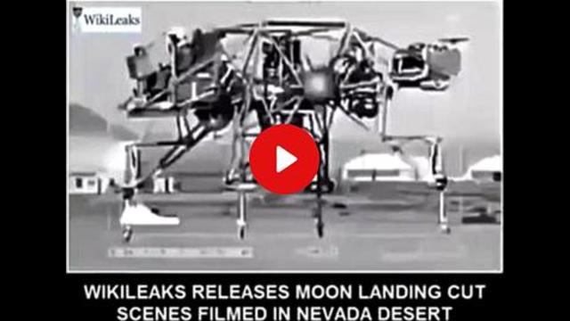 WIKILEAKS RELEASES MOON LANDING CUT SCENES IN NEVADA DESERT 1-11-2021