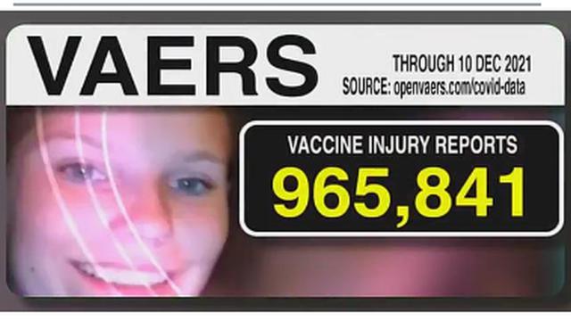 EXPOSED !! 965,841 VAXXX INJURY/DEATH REPORTS FILED IN THE U.S. THROUGH 10 DEC 2021 !! 23-12-2021