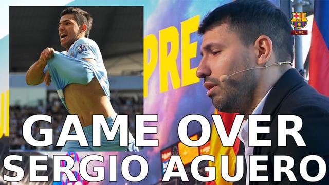 IT'S A SAD DAY FOR FOOTBALL, ITS GAME OVER SERGIO AGUERO! 15-12-2021