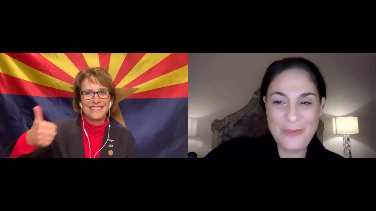 Mel K Welcomes Hero Veteran & Fierce Arizona Senator Wendy Rogers on Saving Our Union 22-12-21