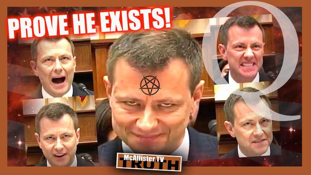 Q MEGAMEMES...PETER STRZOK SATANIC HYBRID CLONE-AVATAR? PROVE THAT PETER STRZOK EXISTS! 30-11-2021