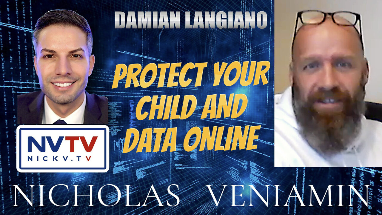 Damian Langiano Discusses Protect Your Child And Data Online with Nicholas Veniamin 11-1-2022