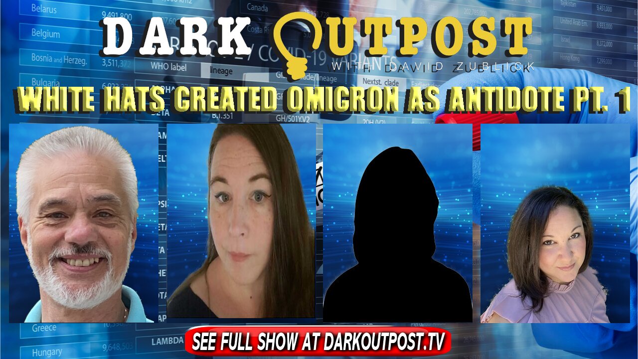 Dark Outpost 01-06-2022 White Hats Created Omicron As Antidote Pt.1 6-1-2022