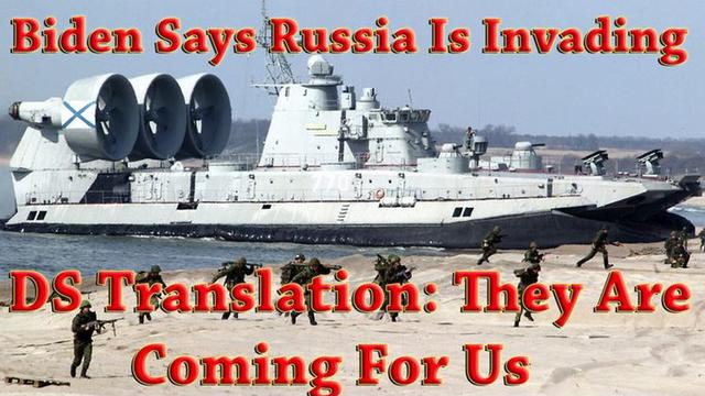 Deep State Desperate for a War That Ain't Gonna Happen! Translation: They Are Coming for Us - ... 22-1-2022