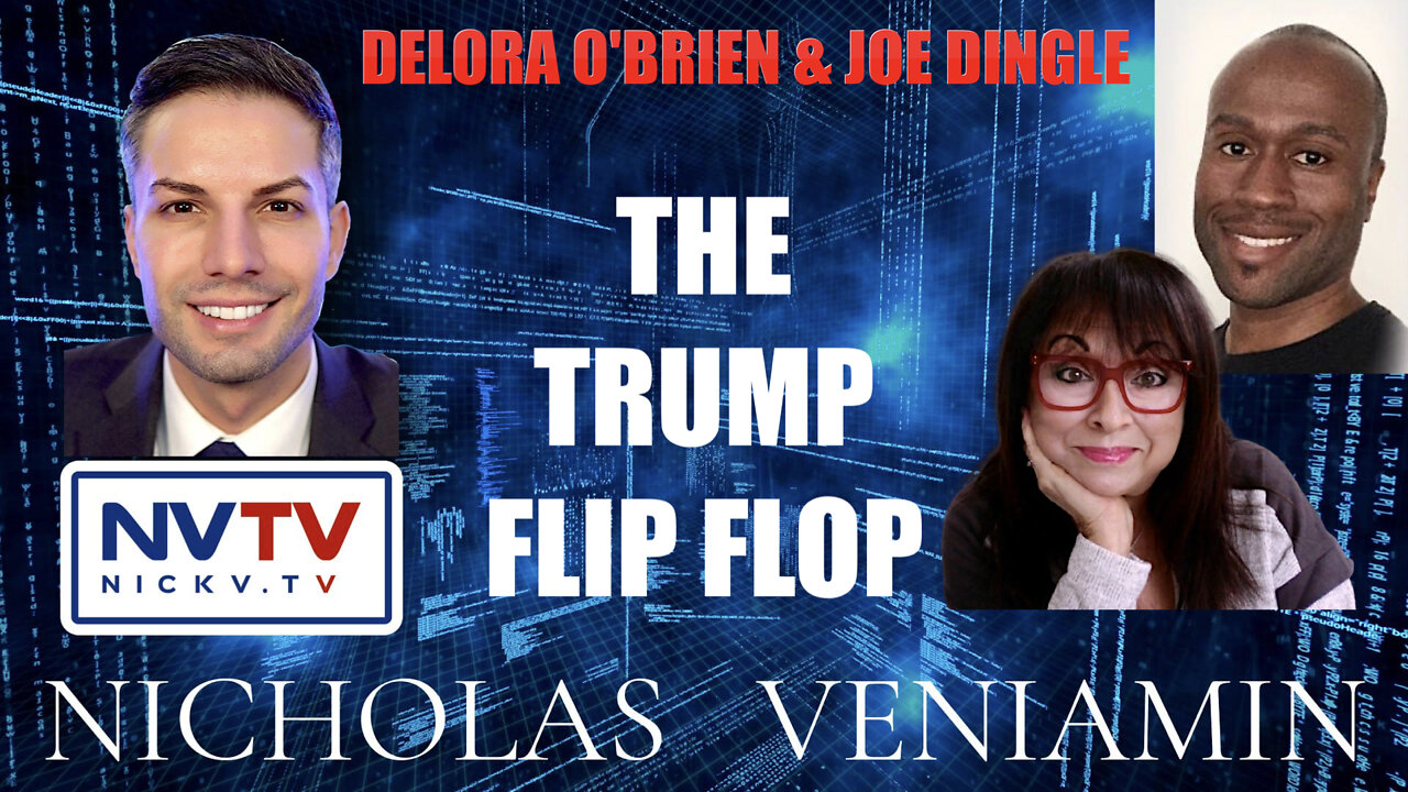 Delora O'Brien & Joe dingle Discuss Law Of War, White House & Trump Flip Flop with Nicholas Veniamin 20-1-2022