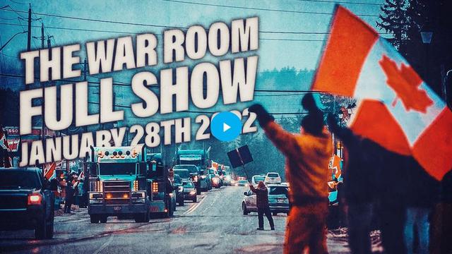 FULL SHOW Canadian Authorities Pull Out All The Stops To Prevent Freedom Convoy From Reaching 29-1-2022