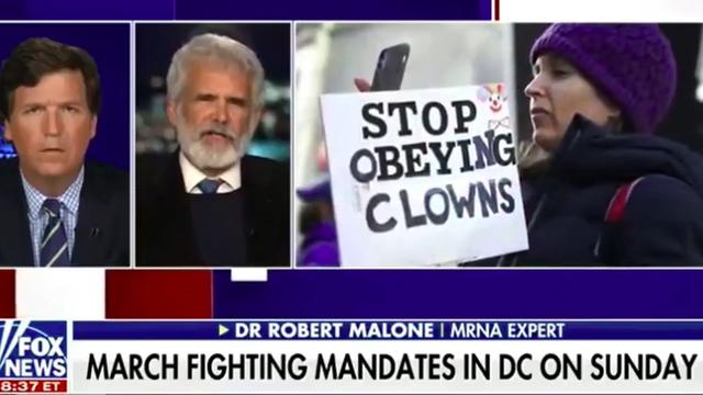 "Mandates Are Illegal & Violate The Nuremberg Code" Dr. Robert Malone Drops The Bomb Live on Tucker 22-1-2022