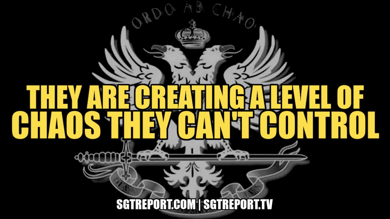 THEY ARE CREATING A LEVEL OF CHAOS THEY CANNOT CONTROL -- BOB KULDA 27-1-2022