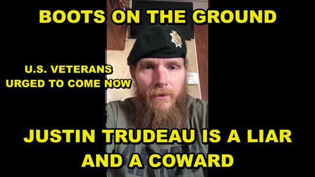 BOOTS ON THE GROUND IN OTTAWA AS TRUDEAU GOES ON LIVE T.V. AND LIES TO CANADA 2-2-2022