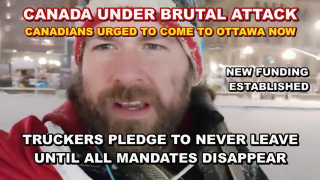 CANADA UNDER BRUTAL ATTACK BY DICTATOR TRUDEAU AND THE ZOMBIE POLICE - WORLD BEING ASKED TO HELP 7-2-2022