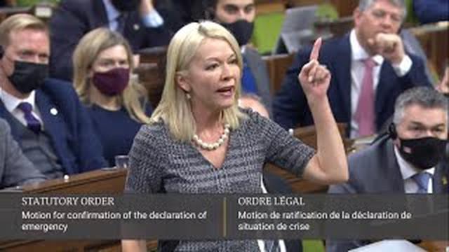 Candice Bergen gives POWERFUL speech in response to Emergencies Act 18-2-2022