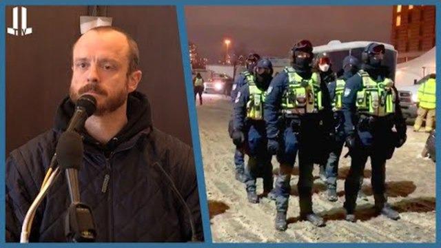 Corporal Danny Bulford Speaks to Recent Police Arrests in Ottawa | Live with Laura-Lynn 19-2-2022