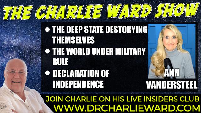 DECLARATION OF INDEPENDENCE, THE WORLD UNDER MILITARY RULE WITH ANN VANDERSTEEL & CHARLIE WARD 8-2-2022