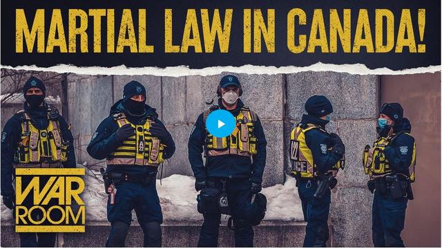 FULL SHOW: Martial Law In Canada: Freedom Convoy Protestors Beaten And Arrested By Police 19-2-2022