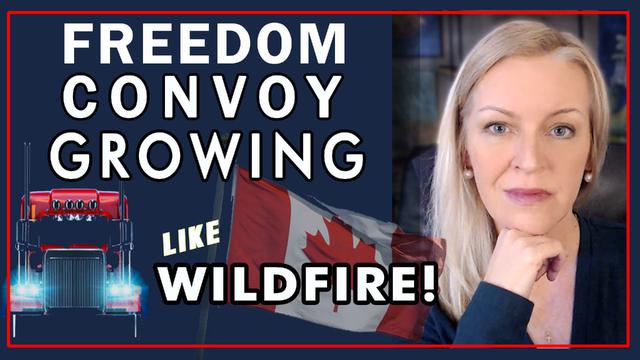 Freedom Convoy Growing like Wildfire! The World is Watching so Join Now! 4-2-2022