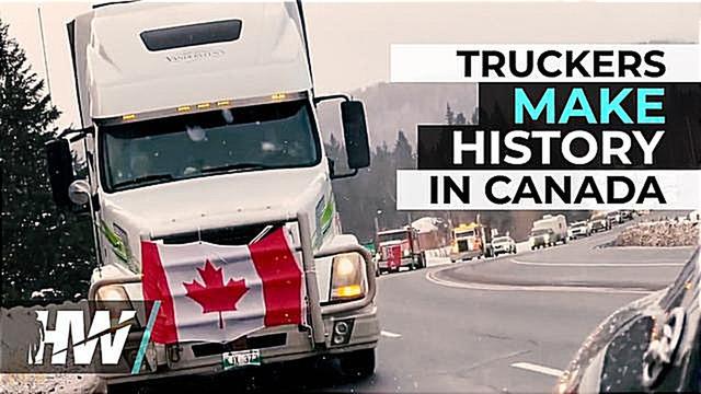 TRUCKERS MAKE HISTORY IN CANADA 7-2-2022