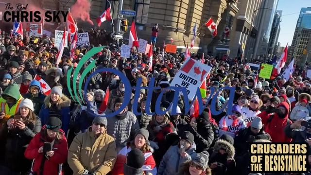 What a Speech!! Chris Sky speaks to the Trucker Freedom Convoy in Ottawa 7-2-2022