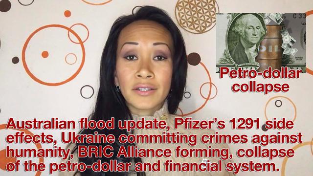 Australian flood update, Pfizer’s 1291 side effects, Ukraine committing crimes against humanity 7-3-2022