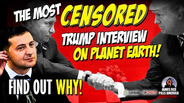 BOOM! The MOST CENSORED Trump Interview In World History! IMMEDIATELY Removed By Big Tech! SEE WHY! 13-3-2022