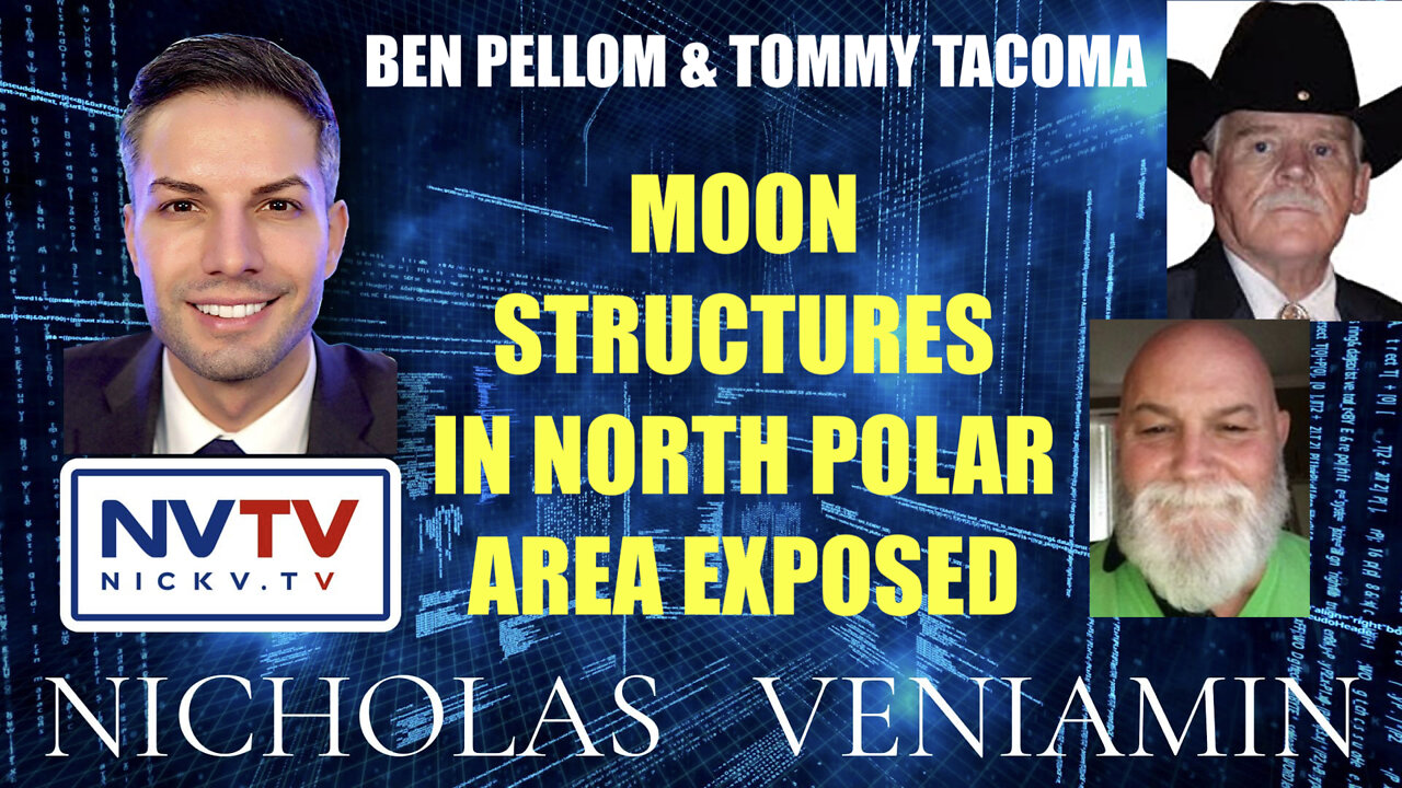 Ben Pellom & Tommy Tacoma Expose Moon Structures On North Polar Area with Nicholas Veniamin 11-3-2022