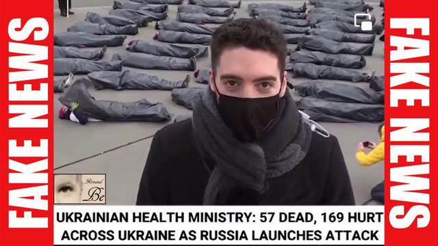 FAKE NEWS CAUGHT FAKING DEATHS IN UKRAINE 8-3-2022