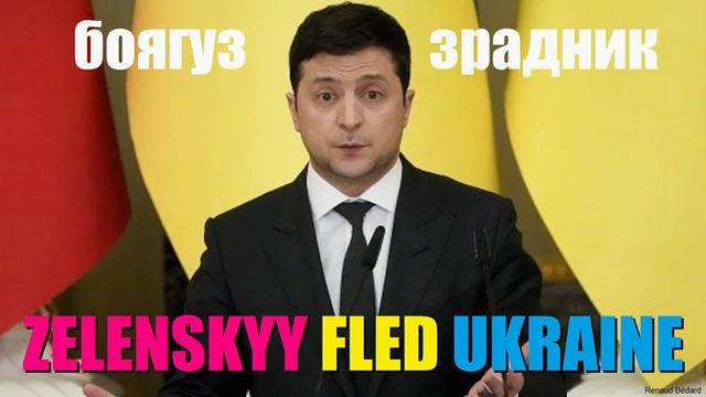 MORE PROOF THAT ZELENSKYY FLED UKRAINE AND IS PLAYING ALL UKRAINIANS FOR FOOLS 23-3-2022