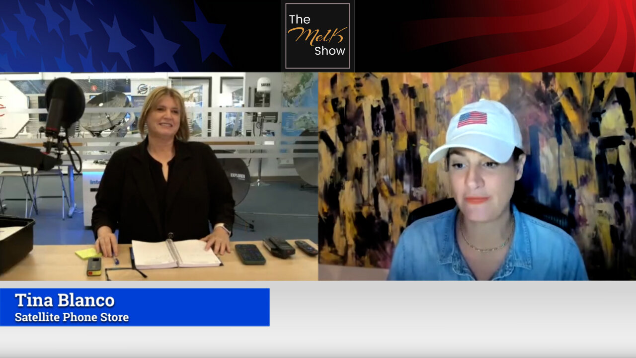 Mel K & Communications Expert Tina Discuss Being Prepared With Life Saving Satellite Tech 24-3-2022