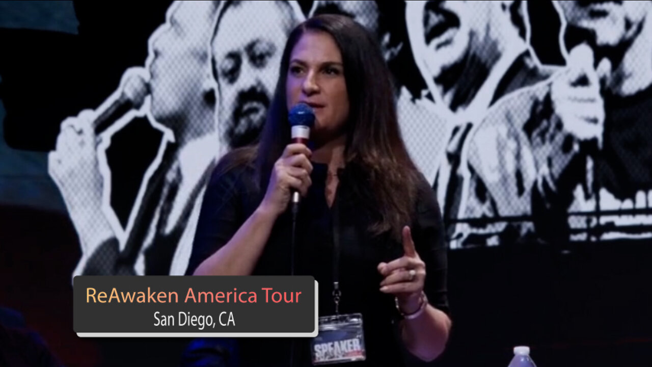 Mel K Masterful Speech San Diego Reawaken America Tour NWO Propaganda Matrix Revealed ICYMI 18-3-2022