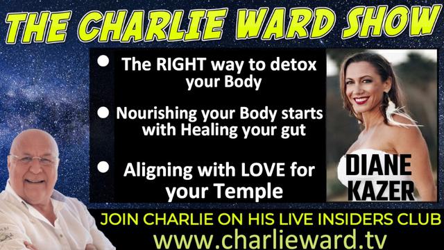 NOURISHING YOUR BODY STARTS WITH YOUR GUT WITH DIANE KAZER & CHARLIE WARD 15-3-2022