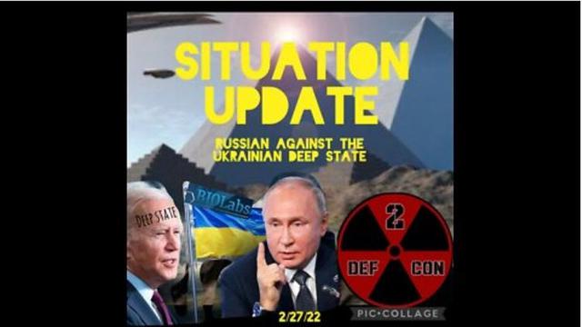 Situation Update: Russia Against Ukrainian Deep State! DS Bio-Labs All Over Ukraine! Not A Ukraine 28-2-2022