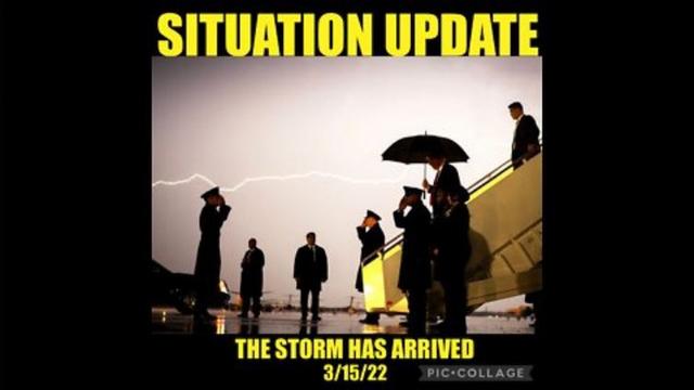 Situation Update - The Storm Has Arrived! Quantum Computer Activated! Ukraine War & The Great Reset! 16-3-2022