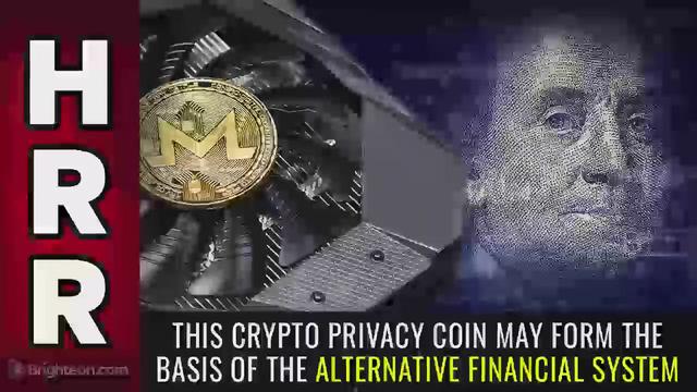 This crypto PRIVACY coin may form the basis of the ALTERNATIVE financial system 20-3-2022