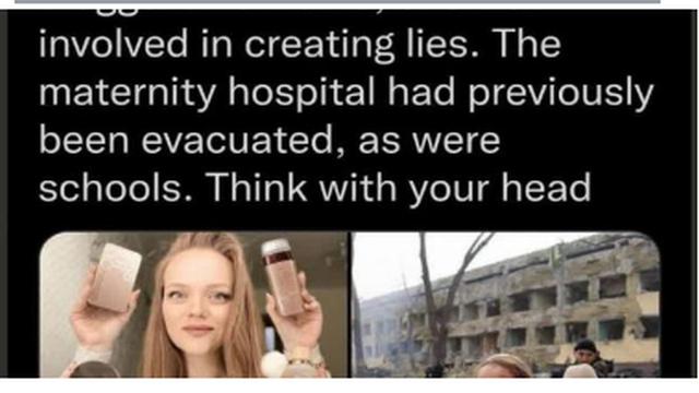 UKRAINE HOSPITAL BOMBING - BLOGGER EXPOSED 12-3-2022