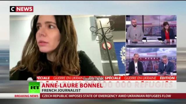 YET ANOTHER French journalist states that the Ukrainian Government is bombing its own citizens 5-3-2022