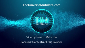 Training Video 5 - How to make 22.4% Sodium Chlorite Solution (MMS)