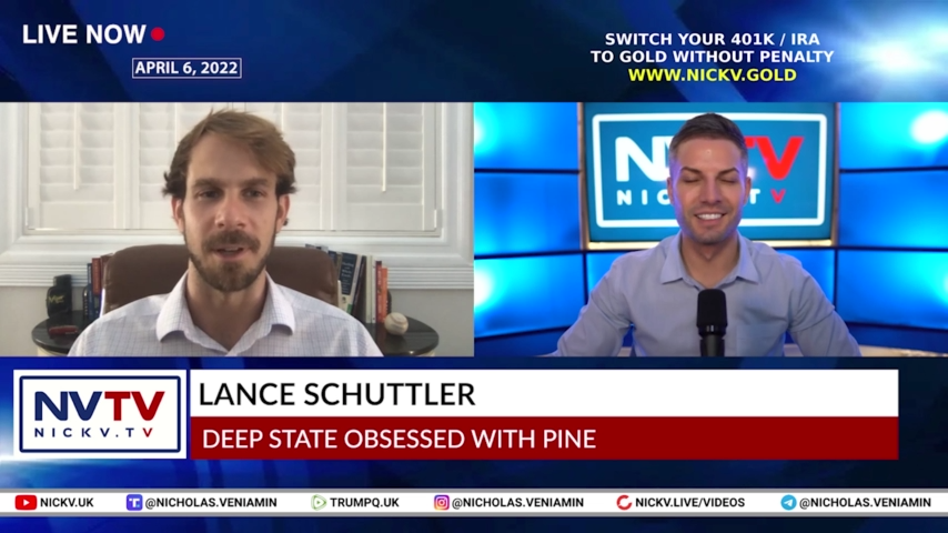 Lance Schuttler Discusses Deep State Obsession With Pine with Nicholas Veniamin 6-4-2022