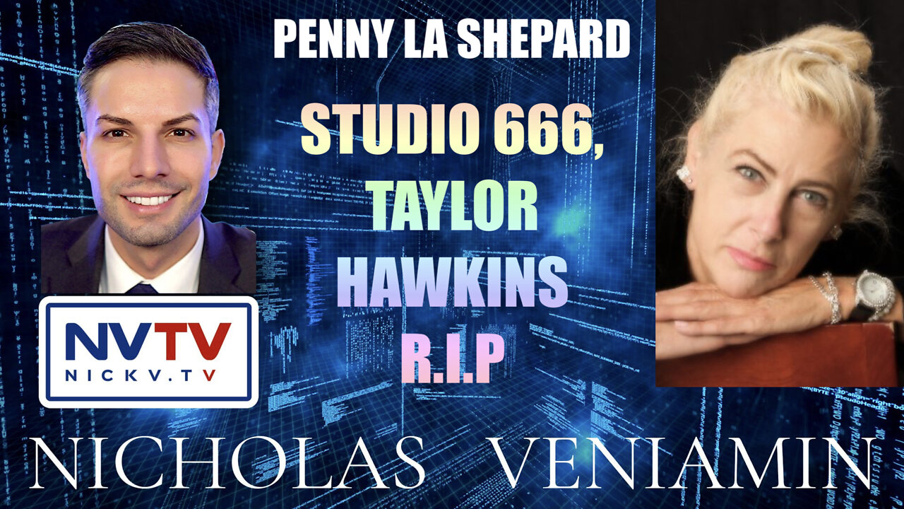 Penny LA Shepard Discusses Studio 666 and Taylor Hawkins R.I.P with Nicholas Veniamin 1-4-2022