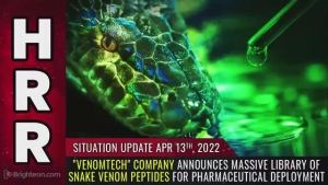 Situation Update, April 13, 2022 - "VenomTech" company announces massive library of SNAKE VENOM 13-4-2022