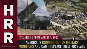 Situation Update, April 20, 2022 - America is RUNNING OUT of military munitions 20-4-2022