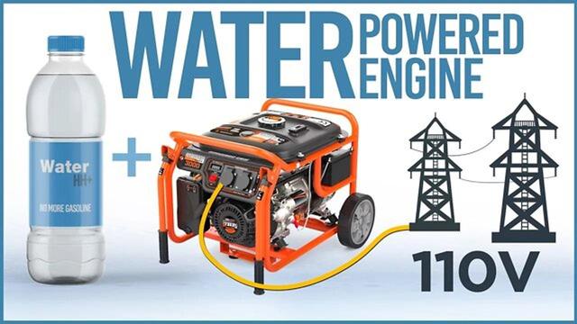 Water power a 4 stroke gasoline/petrol engine 31-5-2022