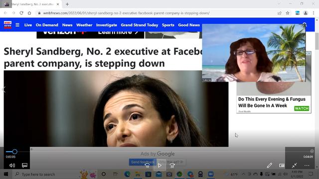 After True The Vote Senate Hearing - Facebook #2 Sheryl Sandberg Steps Down 1-6-2022