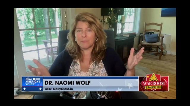 Dr. Naomi Wolf Announces Her Team of Lawyers Are Going After Pfizer 12-6-2022