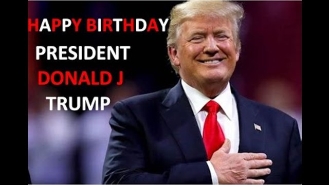 HAPPY BIRTHDAY PRESIDENT DONALD J TRUMP FROM CHARLIE WARD & ALL OF THE TRUTH COMMUNITY 14-6-2022