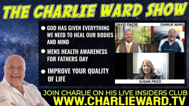 MENS HEALTH AWARENESS FOR FATHERS DAY WITH SUSAN PRICE, DAVID DACRE & CHARLIE WARD 15-6-2022