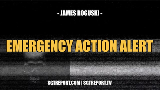 MUST HEAR: EMERGENCY ACTION ALERT!! -- JAMES ROGUSKI 8-6-2022