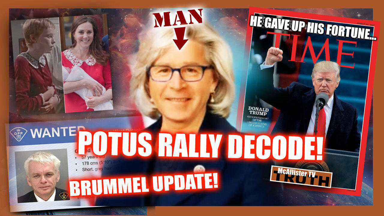 RALLY DECODES! LIZ CHENEY IS A GUY! FOX IS 666! HOW DUMB R THEY? GUY BRUMMEL! 3-6-2022