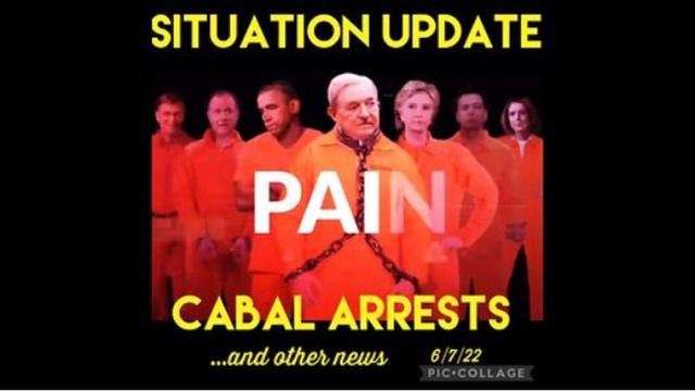 Situation Update: The Pain Cometh! Cabal Arrests! Pox & Hepatitis Cover For VAIDS! Vaxed Pregnant 8-6-2022