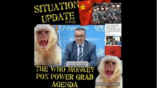 Situation Update: WHO Monkeypox Power Grab Agenda! Riots & Martial Law Coming! Child Rescue 6-6-2022